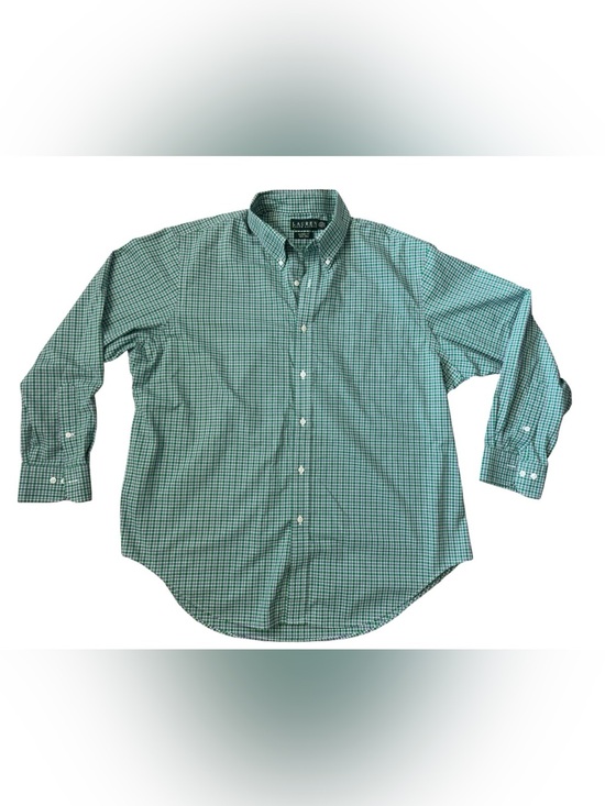 Ralph Lauren Other - Lauren Ralph Lauren Men's Classic Fit Gingham Button-Down Shirt, Size 17.5 34/35